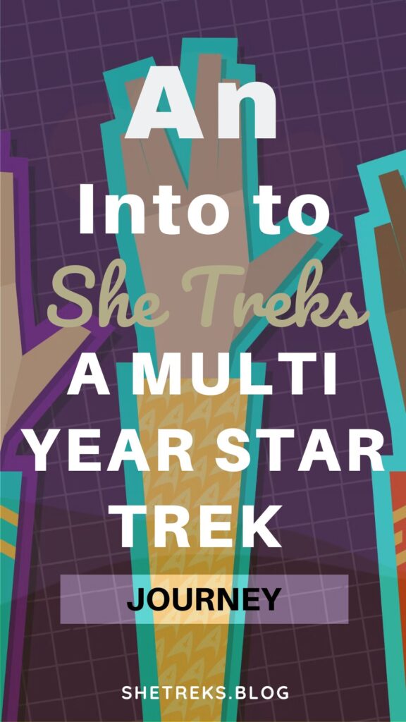 Pin: She Treks Her Way Through Star Trek