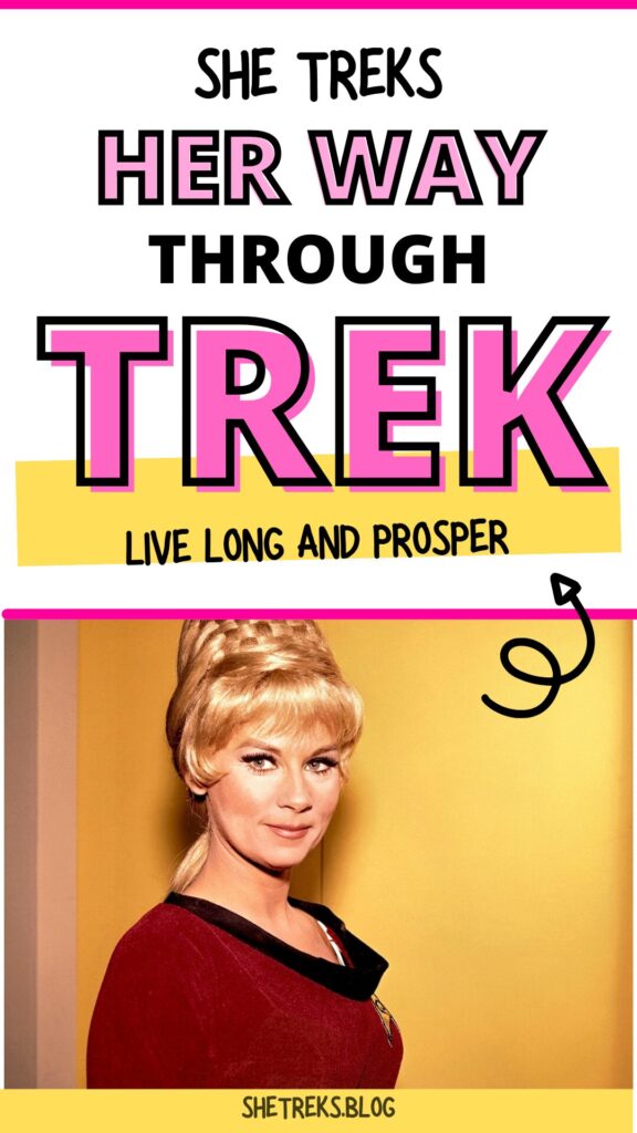 Pin: She Treks Her Way Through Star Trek